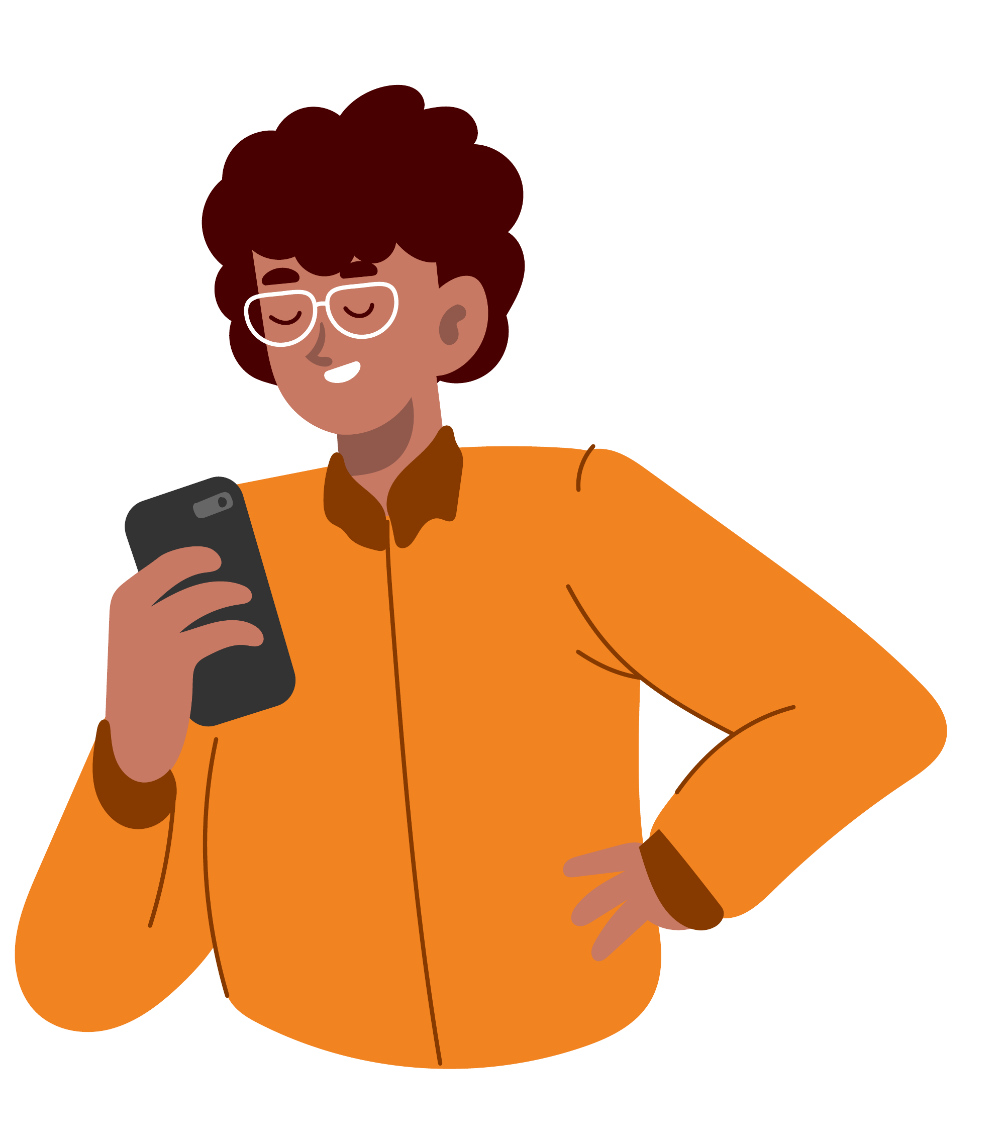 Latino enviando dinero con Billete